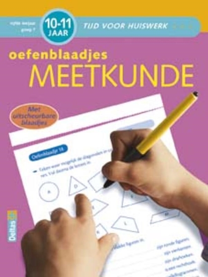 Afbeelding van Tijd voor huiswerk Oefenblaadjes meetkunde (10-11 j.)