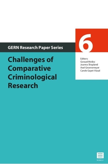 Afbeelding van GERN Research Paper Series Challenges of Comparative Criminological Research
