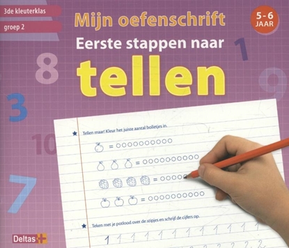 Afbeeldingen van Mijn oefenschrift eerste stappen naar tellen (5-6 j.)