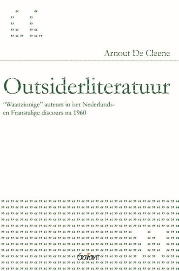 Afbeelding van Academisch Literair Outsiderliteratuur