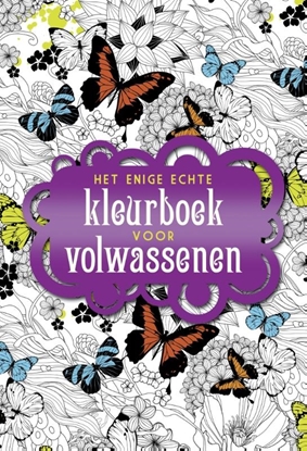 Afbeeldingen van Het enige echte kleurboek voor volwassenen