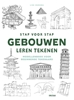 Afbeelding van Stap voor stap gebouwen leren tekenen