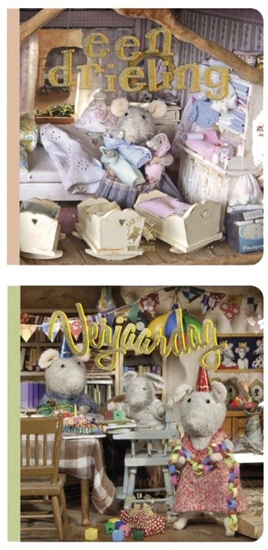 Afbeelding van Het Muizenhuis Een drieling & Verjaardag (set)