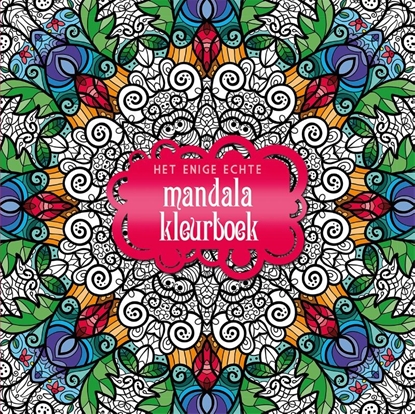 Afbeeldingen van Het enige echt mandala kleurboek