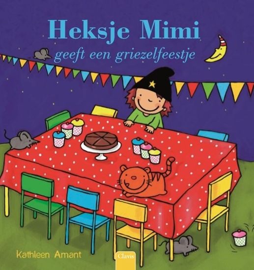 Afbeelding van Heksje Mimi Heksje Mimi geeft een griezelfeestje