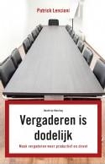 Afbeelding van Vergaderen is dodelijk
