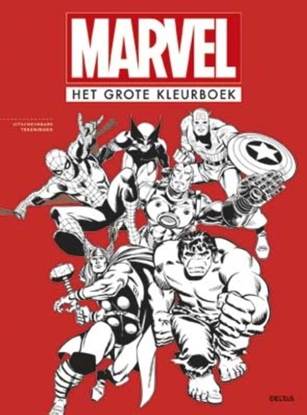 Afbeeldingen van Marvel Het grote kleurboek