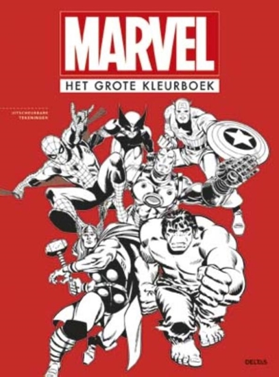 Afbeelding van Marvel Het grote kleurboek
