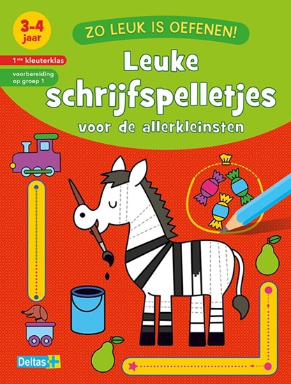 Afbeelding van Zo leuk is oefenen! Leuke schrijfspelletjes voor de allerkleinsten