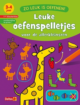 Afbeeldingen van Zo leuk is oefenen! Leuke oefenspelletjes voor de allerkleinsten (3-4 j.)