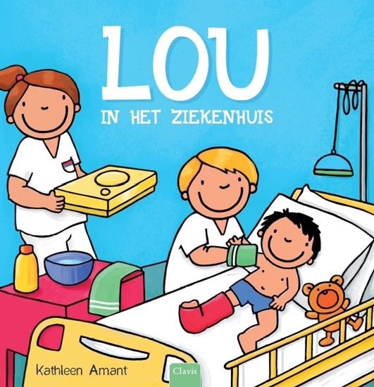 Afbeelding van Lou Lou in het ziekenhuis
