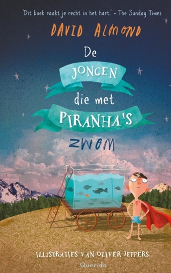 Afbeelding van De jongen die met piranha's zwom