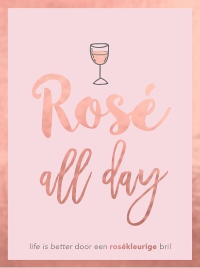 Afbeelding van Cadeauboeken Rosé all day - cadeauboek