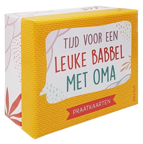 Afbeelding van Tijd voor een leuke babbel met oma Praatkaarten