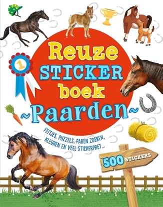 Afbeeldingen van Reuzestickerboeken Reuzestickerboek Paarden