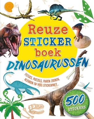 Afbeeldingen van Reuzestickerboeken Reuzestickerboek Dinosaurussen