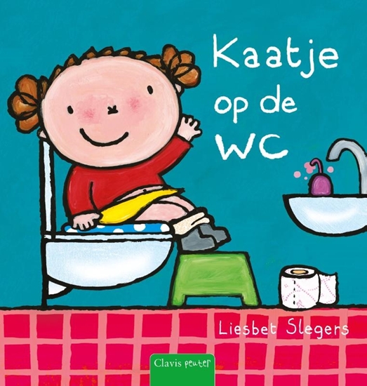 Afbeelding van Kaatje Kaatje op de wc