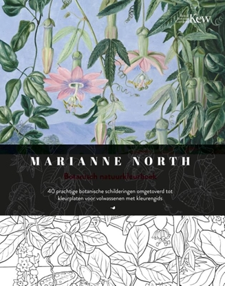 Afbeeldingen van Marianne North Botanisch natuurkleurboek