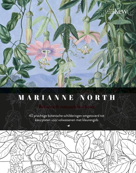 Afbeelding van Marianne North Botanisch natuurkleurboek