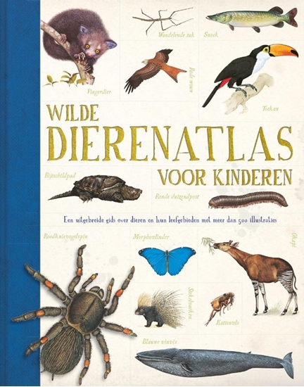 Afbeelding van Wilde dierenatlas voor kinderen