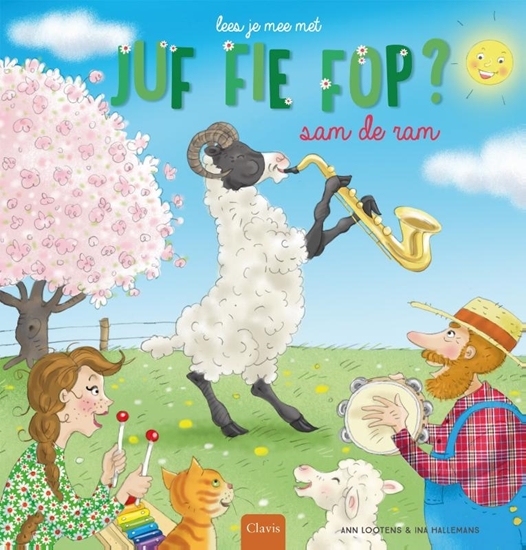 Afbeelding van lees je mee met juf fie fop? Sam de ram