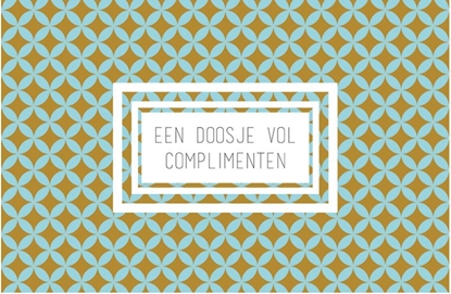 Afbeeldingen van Een doosje vol complimenten