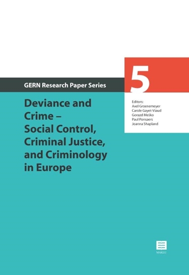 Afbeelding van GERN Research Paper Series Deviance and Crime – Social Control, Criminal Justice, and Criminology in Europe