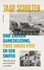 Afbeelding van Drie zakken dameskleding, twee cakes Kyiv en een sniper