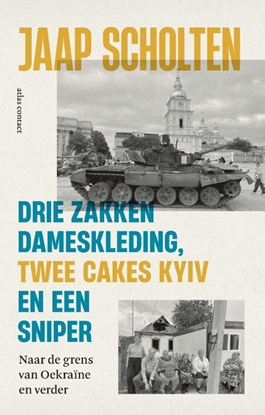 Afbeeldingen van Drie zakken dameskleding, twee cakes Kyiv en een sniper