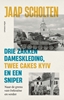 Afbeelding van Drie zakken dameskleding, twee cakes Kyiv en een sniper