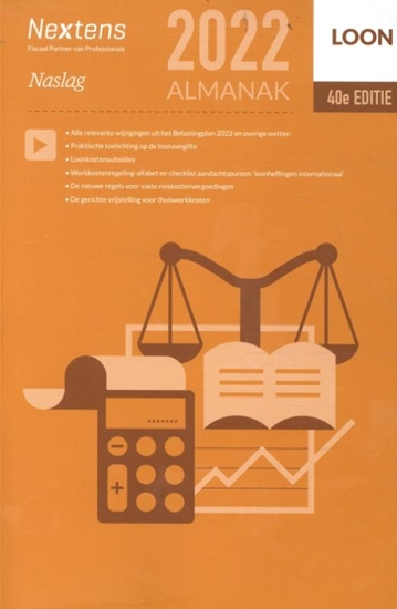 Afbeelding van Nextens Loon Almanak 2022