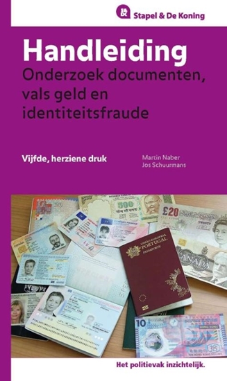 Afbeelding van Handleiding onderzoek documenten, vals geld en identiteitsfraude