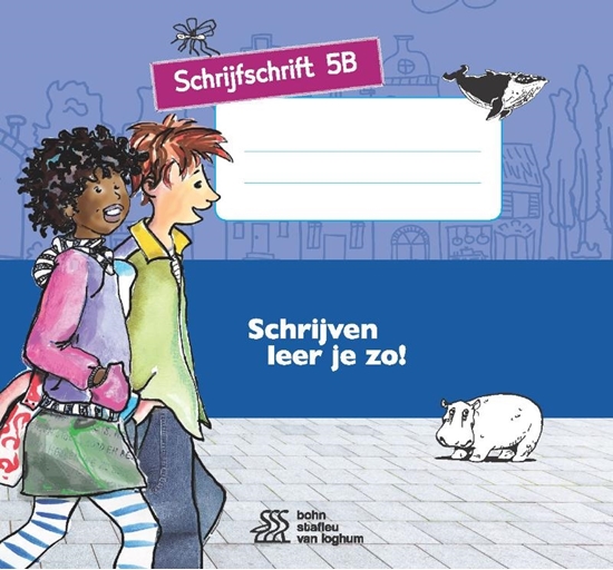 Afbeelding van Schrijven leer je zo! Schrijfschrift 5B - 5 stuks