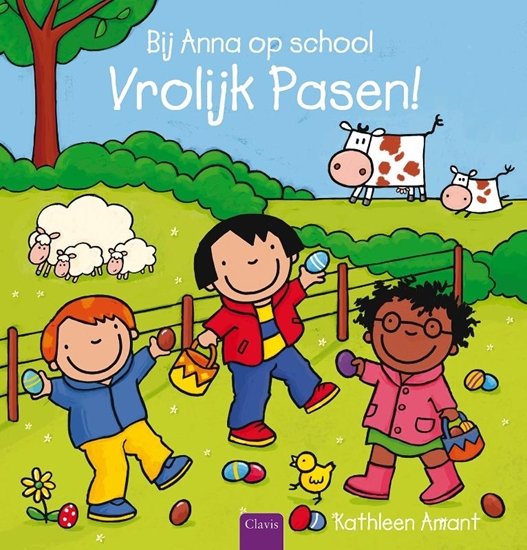 Afbeelding van Bij Anna op school Vrolijk Pasen!
