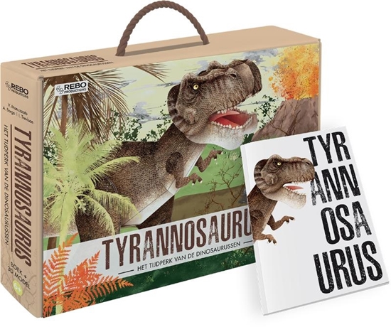 Afbeelding van 3D model Tyrannosaurus - Boek en 3D model