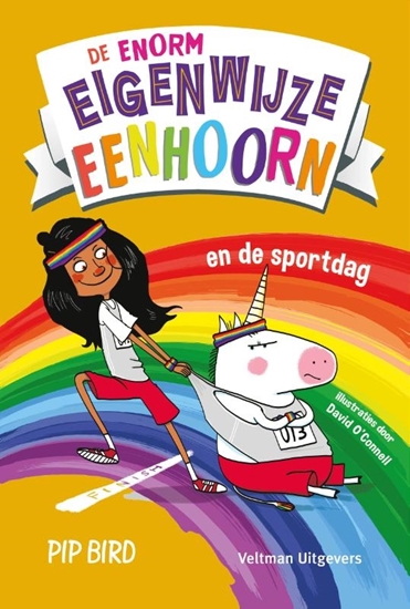 Afbeelding van De enorm eigenwijze eenhoorn en de sportdag