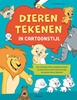 Afbeelding van Dieren tekenen in cartoonstijl