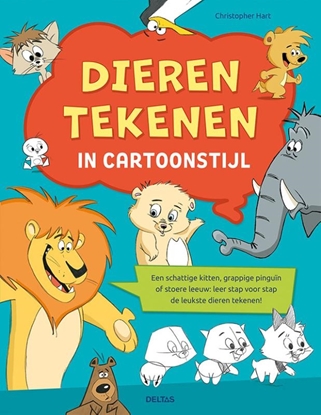 Afbeeldingen van Dieren tekenen in cartoonstijl