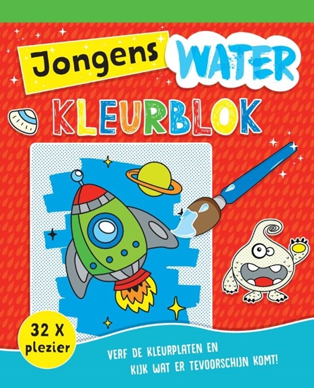 Afbeelding van Waterkleuren Waterkleurblok Jongens