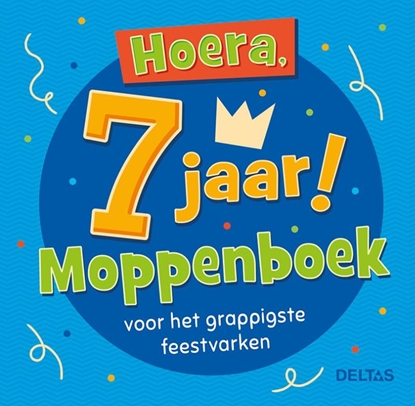 Afbeeldingen van Hoera, 7 jaar! Moppenboek