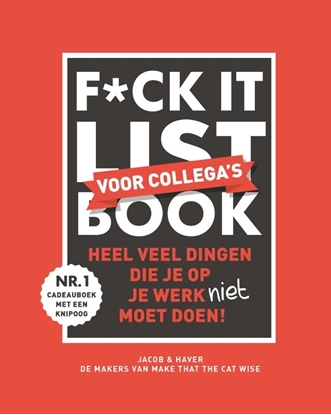 Afbeeldingen van F*ck it list book voor collega’s