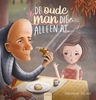 Afbeelding van De oude man die alleen at