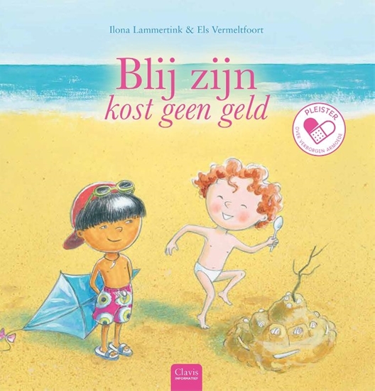Afbeelding van Pleister Blij zijn kost geen geld