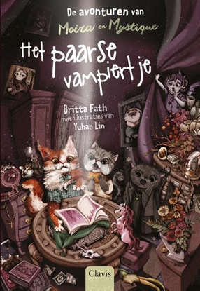 Afbeeldingen van De avonturen van Moira en Mystique Het paarse vampiertje