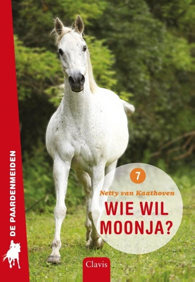 Afbeelding van De paardenmeiden Wie wil Moonja?
