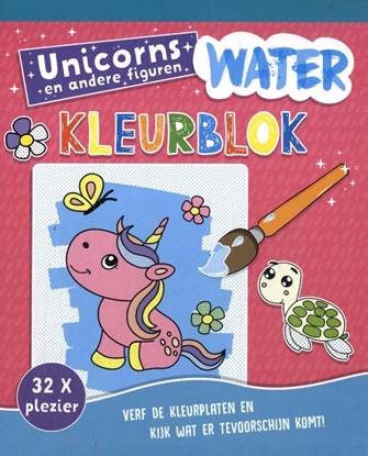 Afbeeldingen van Waterkleuren Waterkleurblok Unicorns