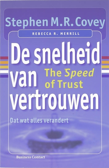 Afbeelding van De snelheid van vertrouwen