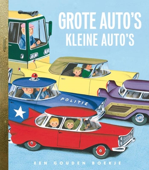 Afbeelding van Gouden Boekjes Grote autos kleine auto's