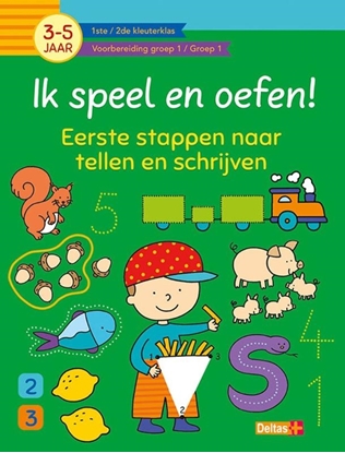 Afbeeldingen van Ik speel en oefen! Eerste stappen naar tellen en schrijven (3-5j.)