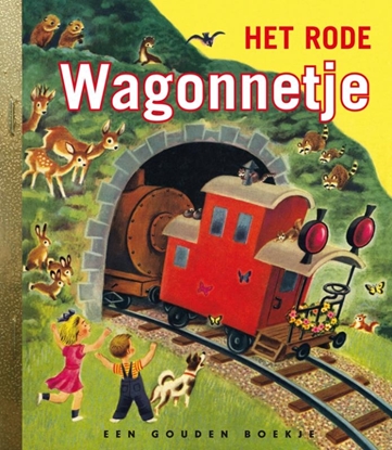 Afbeeldingen van Gouden Boekjes het rode wagonnetje